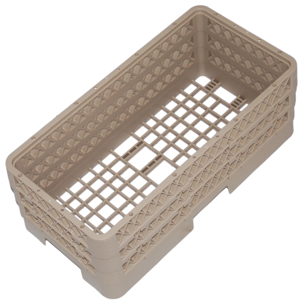 Traex&reg; 7-5/16" High Beige Half-Size Open Rack