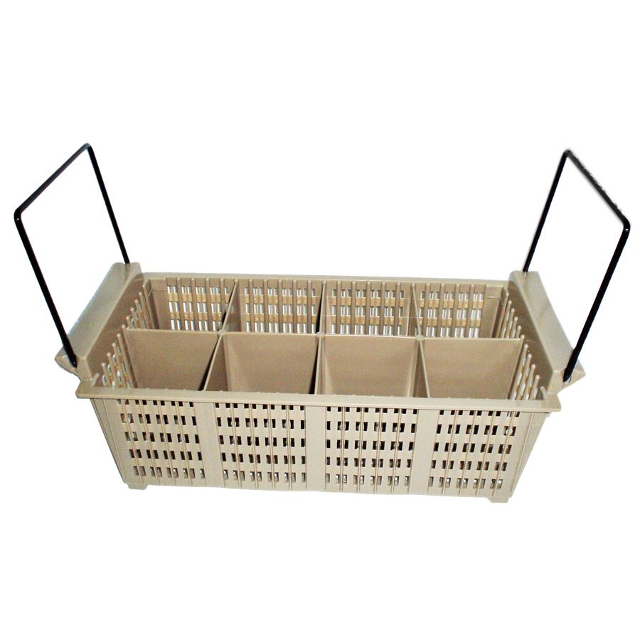 Traex&reg; Beige Flatware Basket with Handles