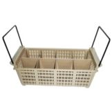 Traex&reg; Beige Flatware Basket with Handles
