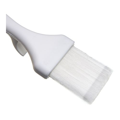 Carlisle Sparta&reg; Meteor Wide Pastry / Basting Brush w/ Hook, White