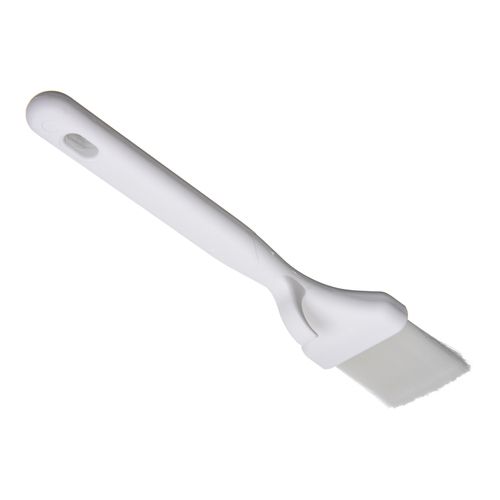 Carlisle Sparta&reg; Meteor Wide Pastry / Basting Brush w/ Hook, White