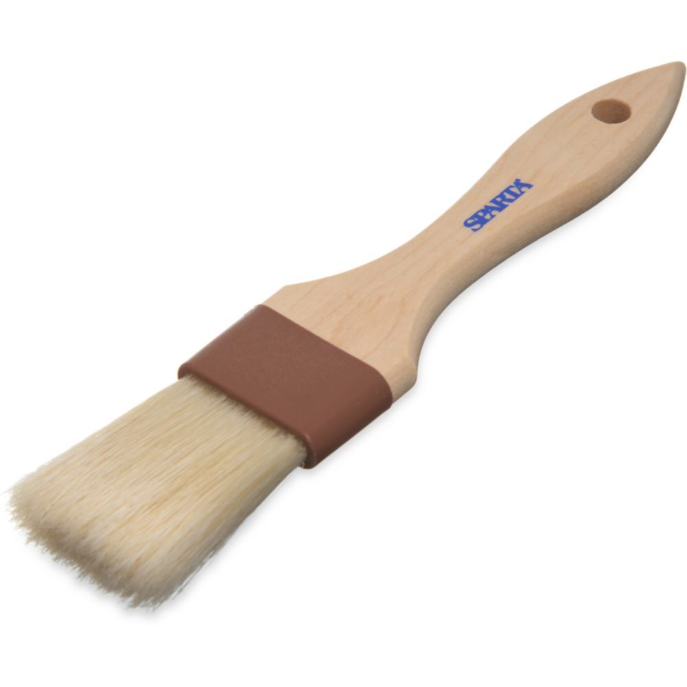 Carlisle Sparta&reg; Flat Basting Brush w/ Boar Bristles, 1.5"