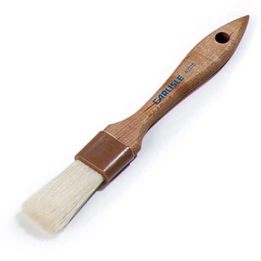 Carlisle Sparta&reg; Flat Basting Brush w/ Boar Bristles, 1"