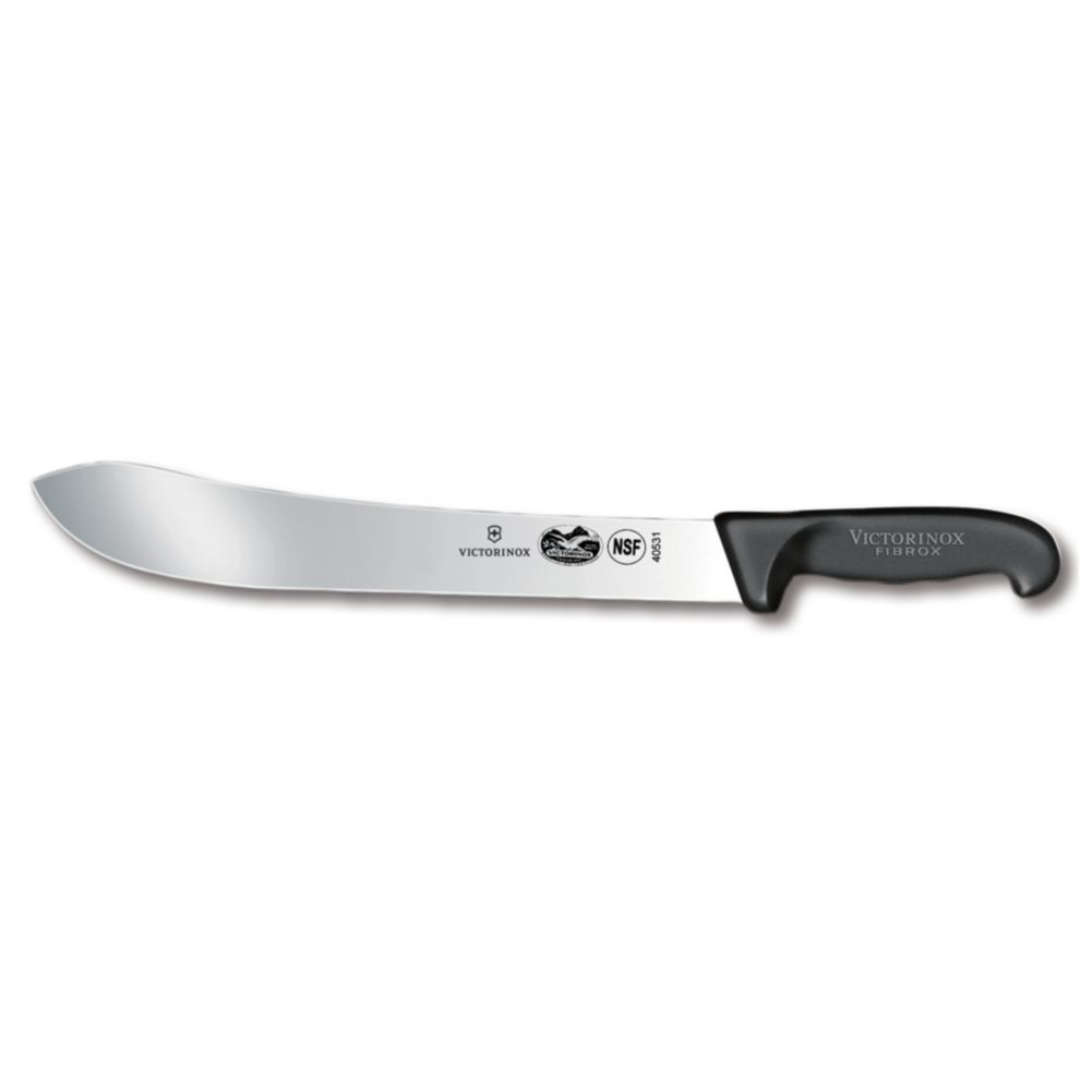 Victorinox Straight 12" Blade Butcher Knife w/ Fibrox&reg; Handle