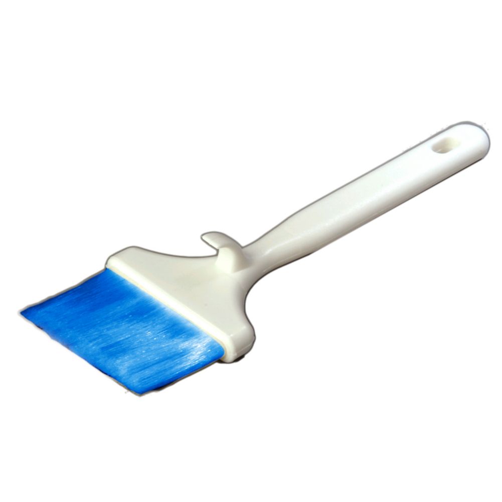 Carlisle Sparta&reg; Meteor Wide Pastry / Basting Brush w/ Hook, Blue