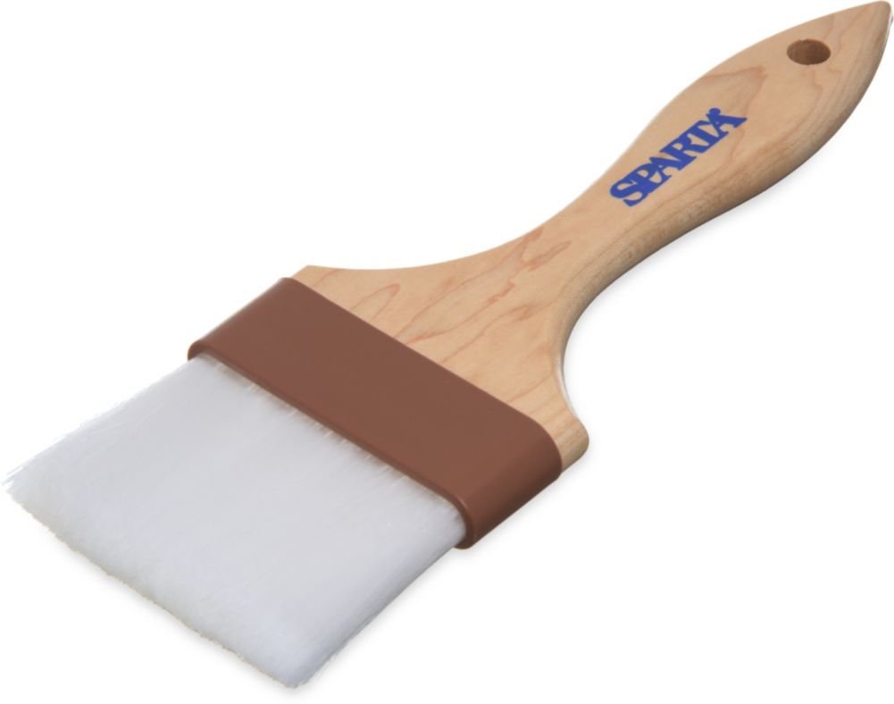 Carlisle Sparta&reg; Wide Pastry Brush w/ Nylon Bristles, 3"