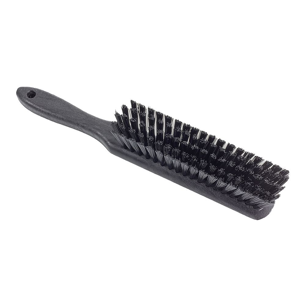Carlisle Counter Brush w/ Polyester Bristles, Black, 8"