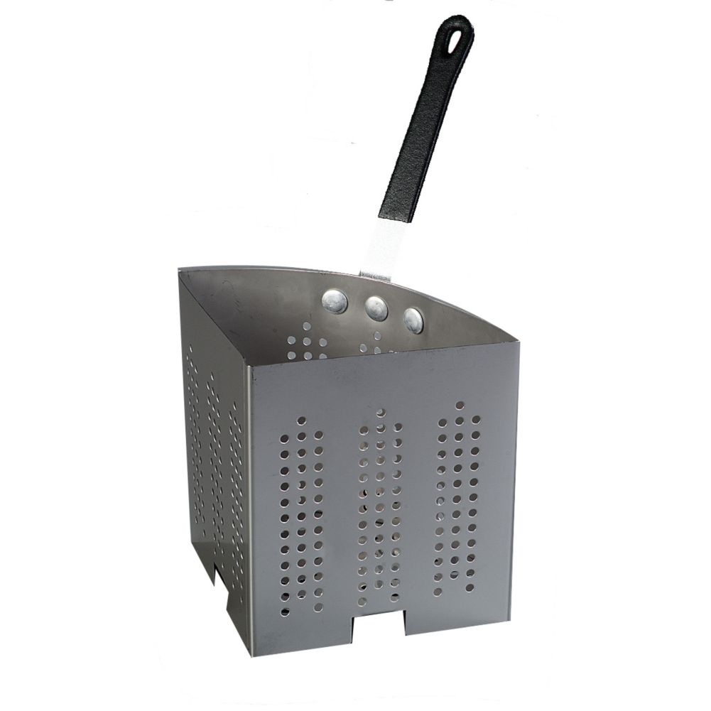 Carlisle&reg; Stainless Steel Quarter Size Perforated Pasta Cooker