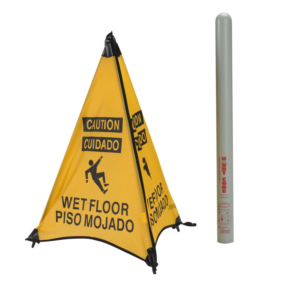 Wet Floor Cone w/ Case, 31"