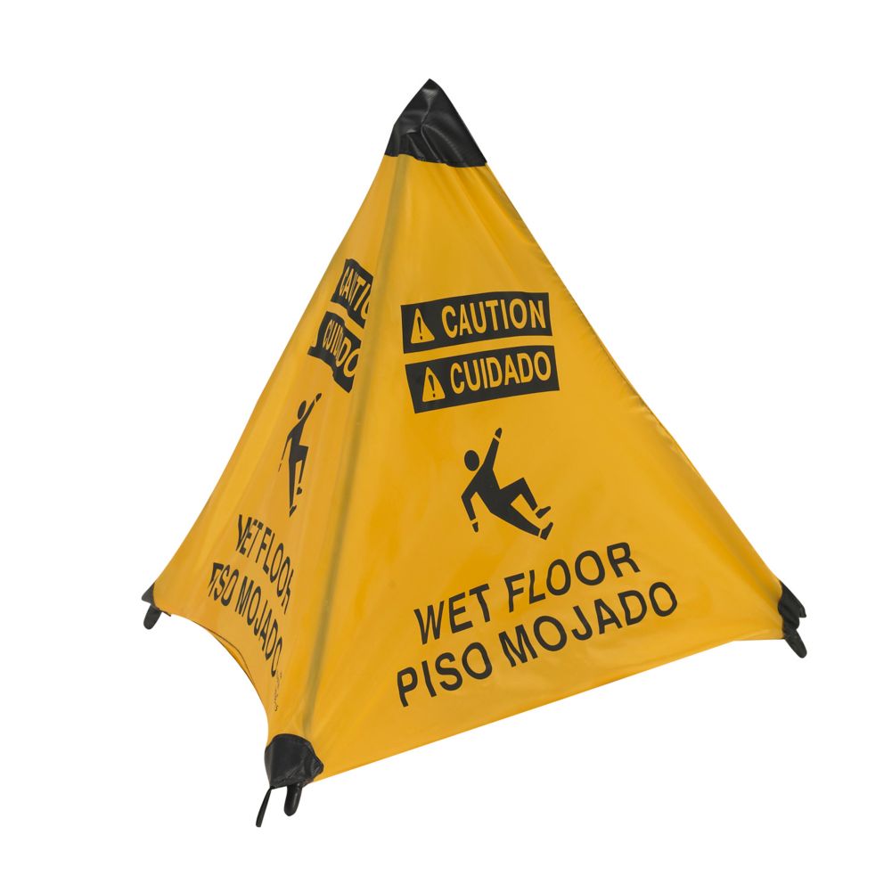 Replacement 18" Yellow Wet Floor Handy Cone w/o Tube