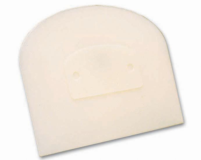 Matfer Bourgeat Nylon Dough Scraper, 4-3/4 x 3-3/4"