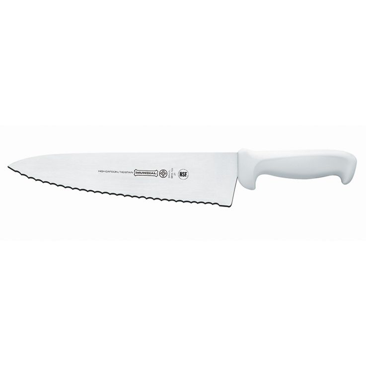 Mundial Wide Serrated Edge Sandwich Knife - 10"