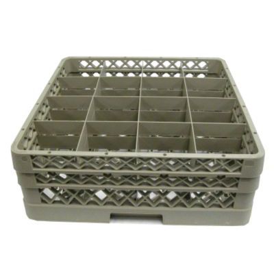Traex&reg; 16 Compartment 2 Extender Beige Cup Rack