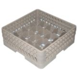 Traex&reg; 20 Compartment 2 Open Extenders Beige Glass Rack
