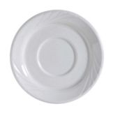 Tuxton&reg; Sonoma 5-1/2" Porcelain White Saucer