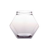 Hexagonal 129 oz Plastic Jar