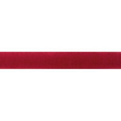 Crimson Velour Rope W/ Polished S/S Snap Hooks, 5 ft