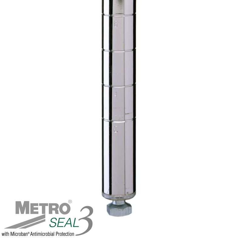Metro&reg; Super Erecta&reg; 39-3/8" Stationary Post w/ Metroseal