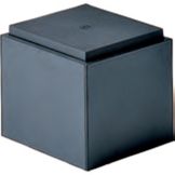 FMS Floral Display Cube, Black, 12" x 12" x 11"