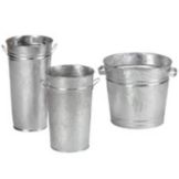 FMS Galvanized Vase, 12"