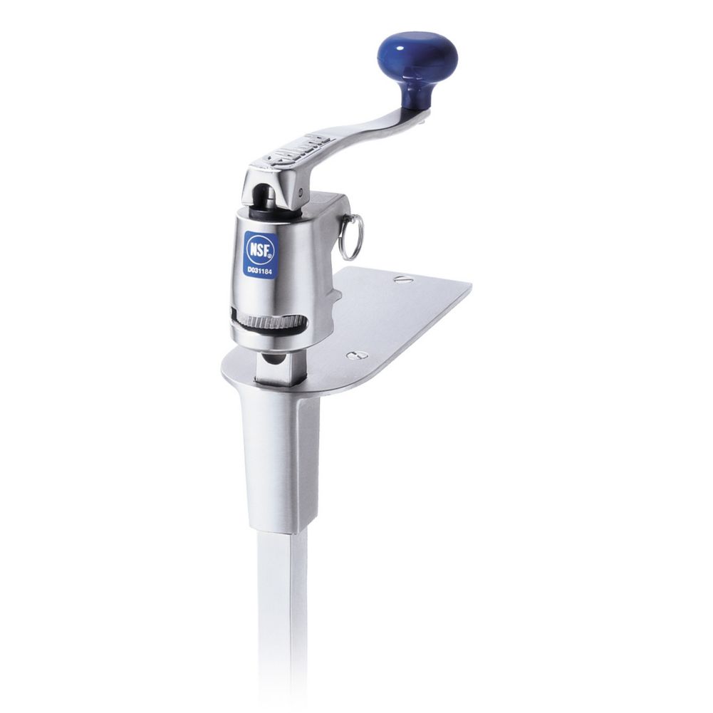 Edlund NSF Certified Manual S/S Can Opener with Long Bar and Cast Base