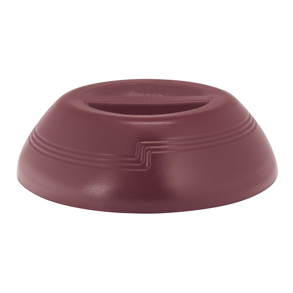 Cambro Camtherm 10" Cranberry Shoreline Collection Insulated Dome