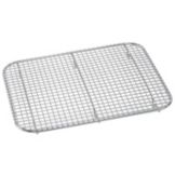 Metro&reg; Nickel-Plated 8-1/4" x 10-1/2" Mesh Drain Grate