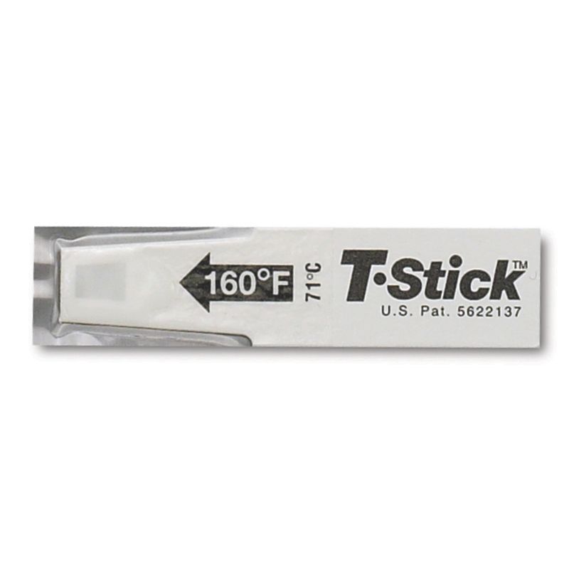 San Jamar&reg; T-Stick&reg; Disposable Temperature Checker 160&deg;F
