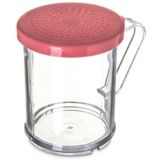 Shaker / Dredge w/ Medium Ground Lid, Rose, 9 oz