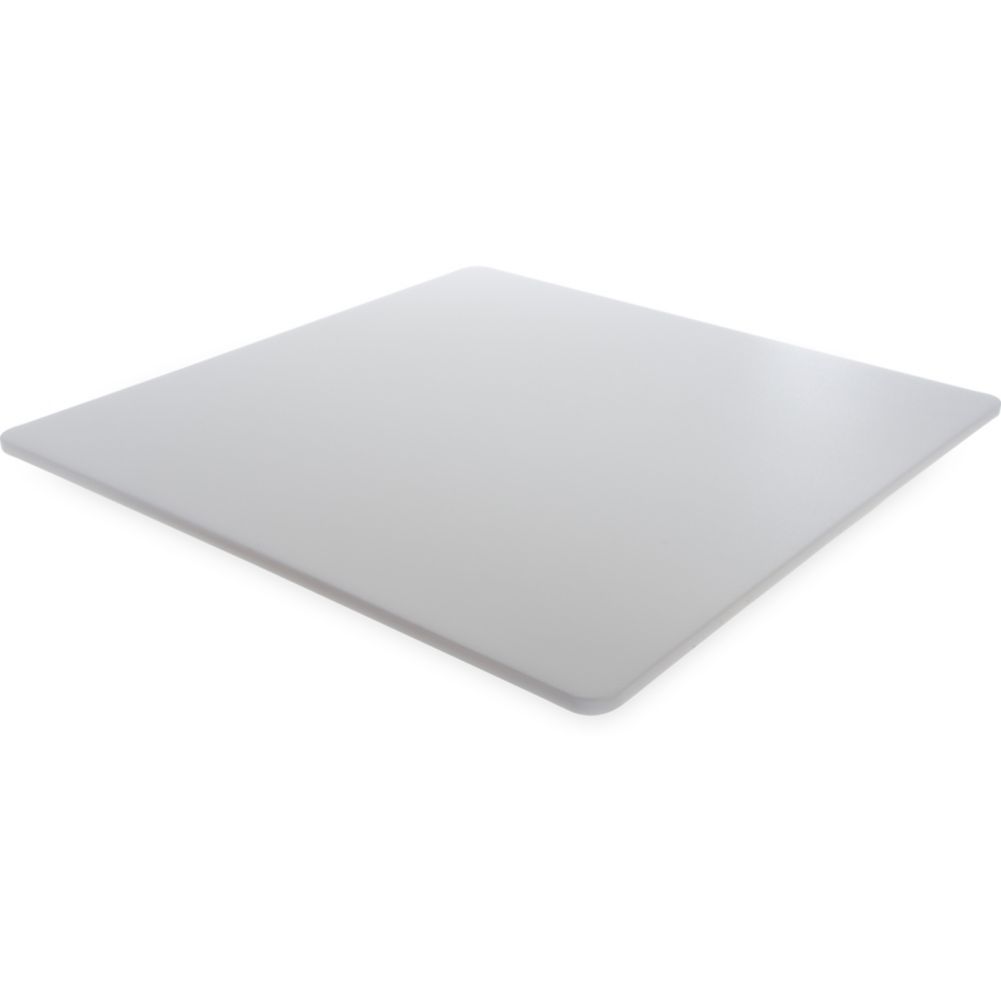 Sparta&reg; Spectrum&reg; 24" X 24" X 1/2"  White Cutting Board