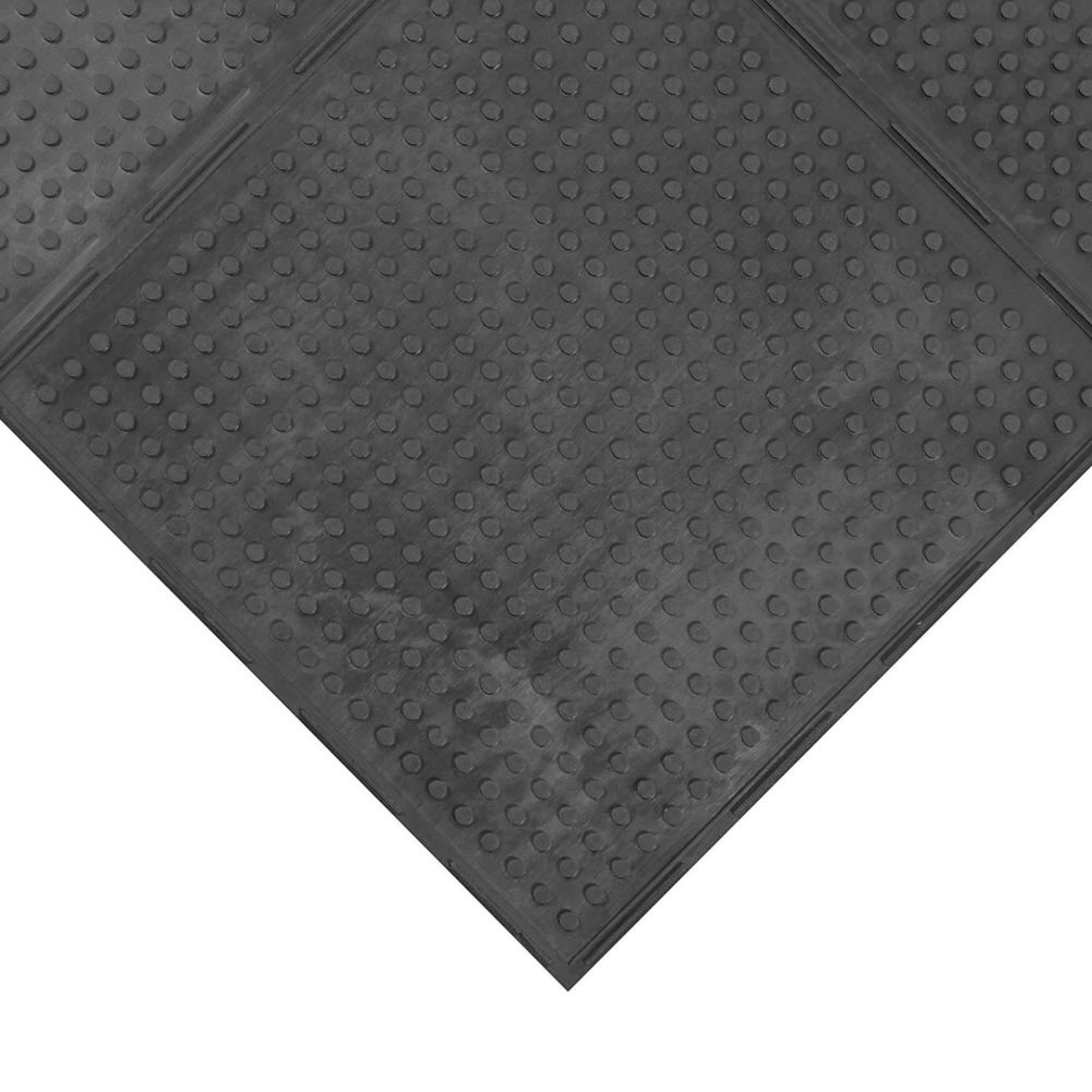 NoTrax&reg; Black 3' x 4' Traction Mat&reg;