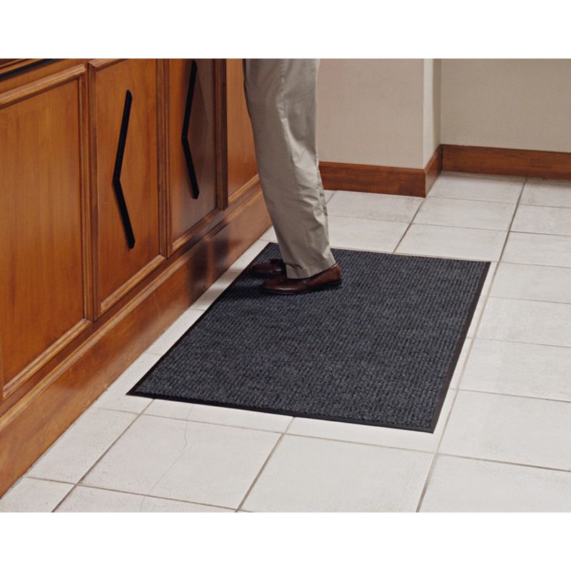 The Anderson Company Cobblestone&trade; Charcoal 4 x 6 Ft Mat