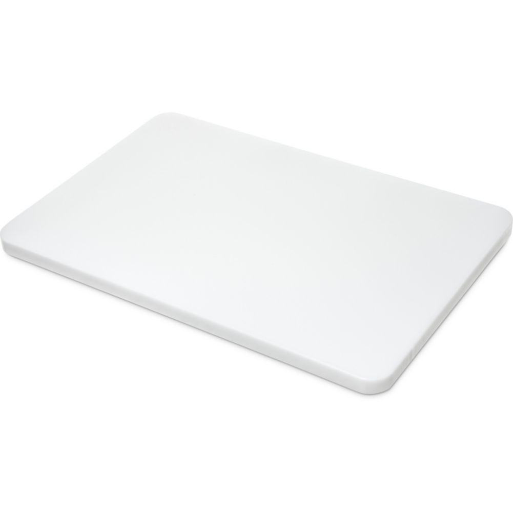 Sparta&reg; Spectrum&reg; 12" X 18" X 3/4" White Cutting Board
