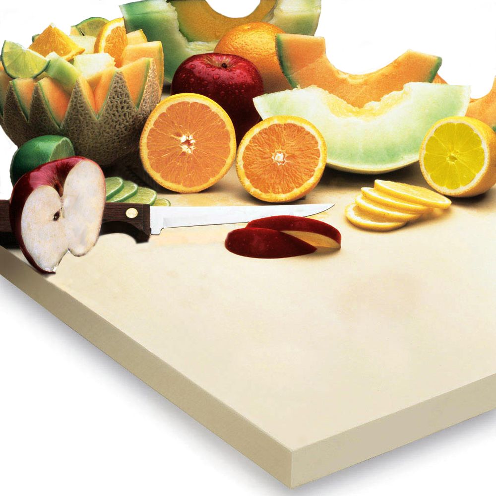 NoTrax&reg; Beige Sani-Tuff&reg; 18 x 24 x 1/2" Cutting Board