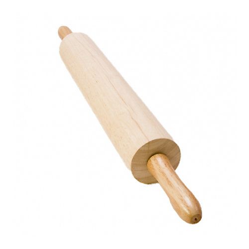 Wooden 18" Rolling Pin w/ Ball Bearings, 2-3/4" Diam