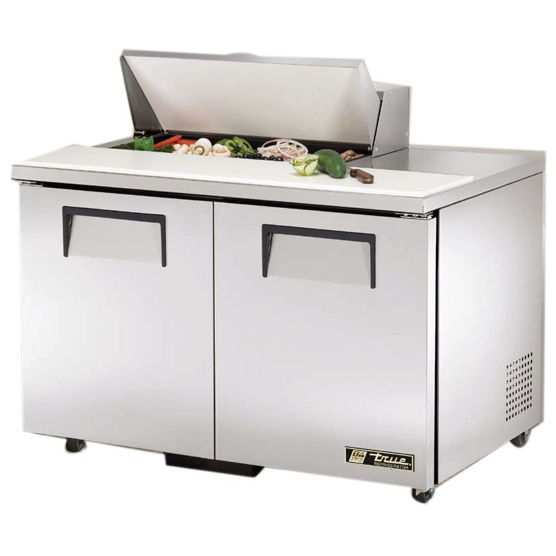 True&reg; ADA Compliant 12 Cu Ft Sandwich / Salad  Unit w/ 8 Pans