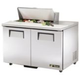 True&reg; ADA Compliant 12 Cu Ft Sandwich / Salad  Unit w/ 8 Pans