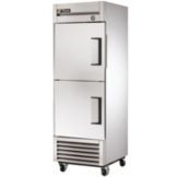 True&reg; T-Series Left Hinged 2-Solid Half Door Refrigerator, 23 CF