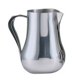 World Tableware Belle Resin Handle S/S 70 oz Pitcher w/ Ice Guard