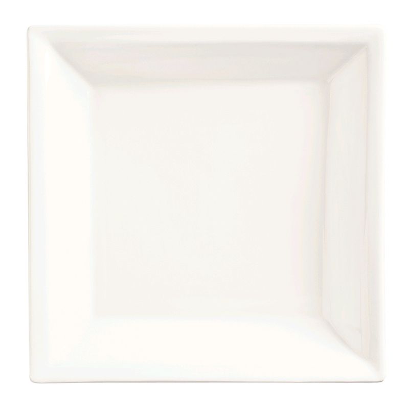 Slate Ultra Bright White 40 oz Square Pasta Bowl