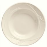Porcelain Endurance Cream White Rim Deep 13 oz Soup Bowl