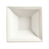 Slate Ultra Bright White 13 oz Square Grapefruit Bowl