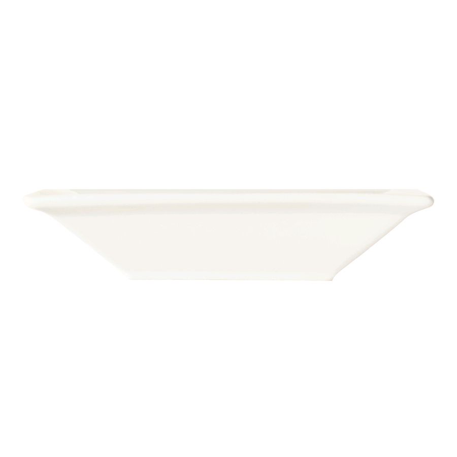 Slate Ultra Bright White 13 oz Square Grapefruit Bowl