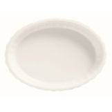 Oval Creme Brulee, Bright White, 6 oz