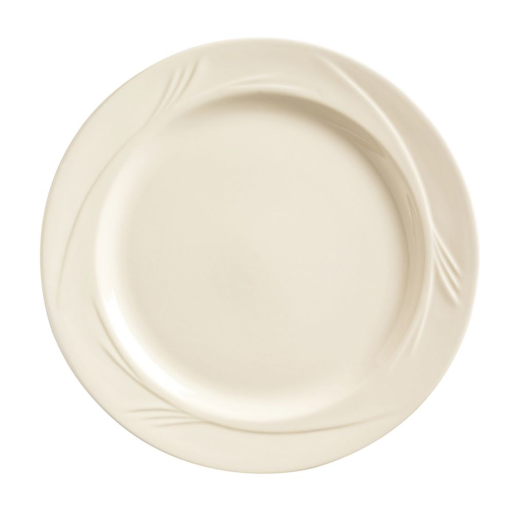 Porcelain Endurance Cream White 10" Plate
