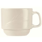 Porcelain Endurance Cream White Stacking 7 oz Cup