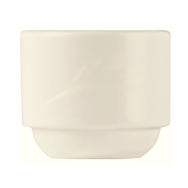 Porcelain Endurance Cream White Stacking 7 oz Bouillon