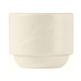 Porcelain Endurance Cream White Stacking 7 oz Bouillon