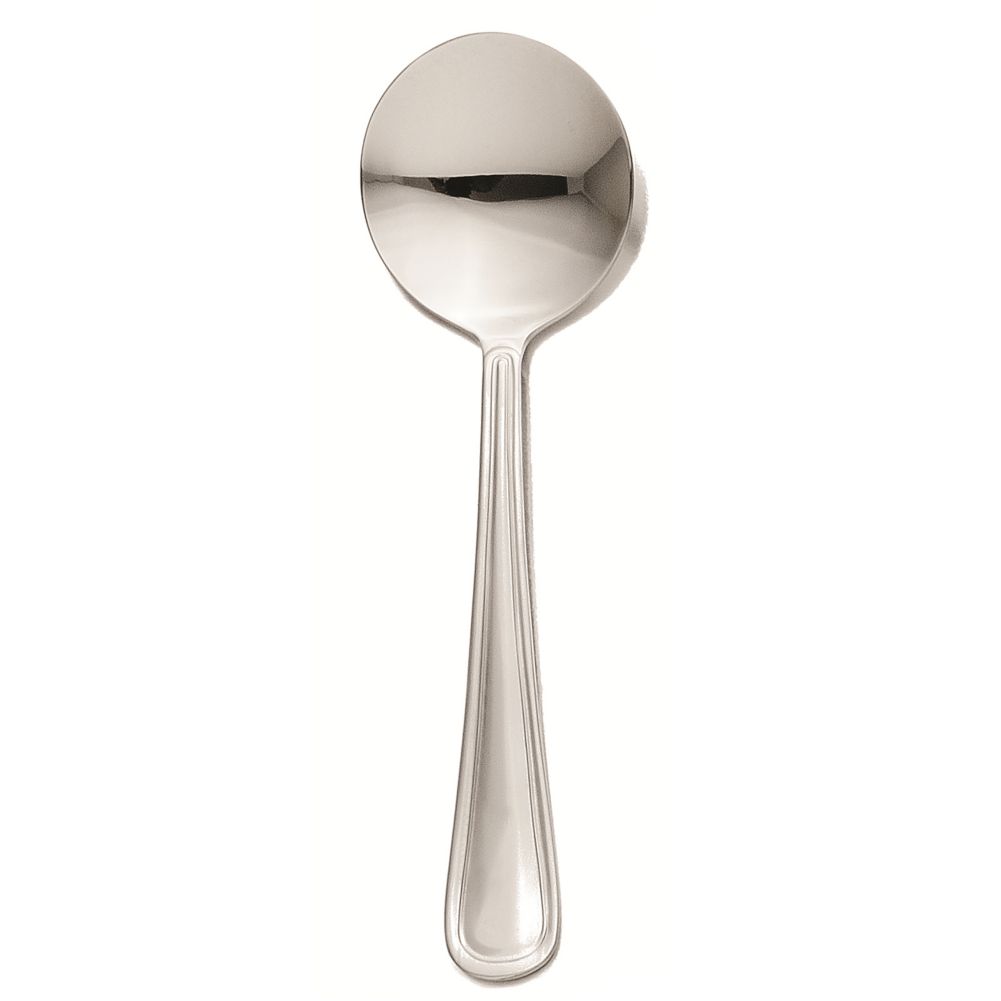 Brandware&reg; Classic Rim S/S 6" Bouillon Spoon
