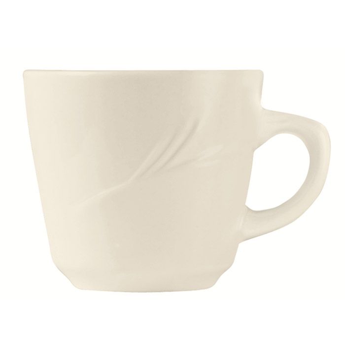World Tableware Porcelain Endurance Cream White Tall 7 oz Cup
